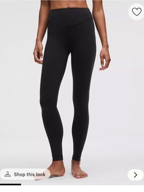 LIKE NEW - Wunder Under SmoothCover High-Rise Tight 28" - Black, Size 6